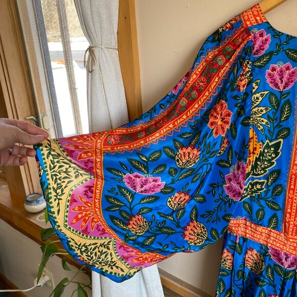 FARM Rio caftan maxi dress - size M - Picture 5 of 5